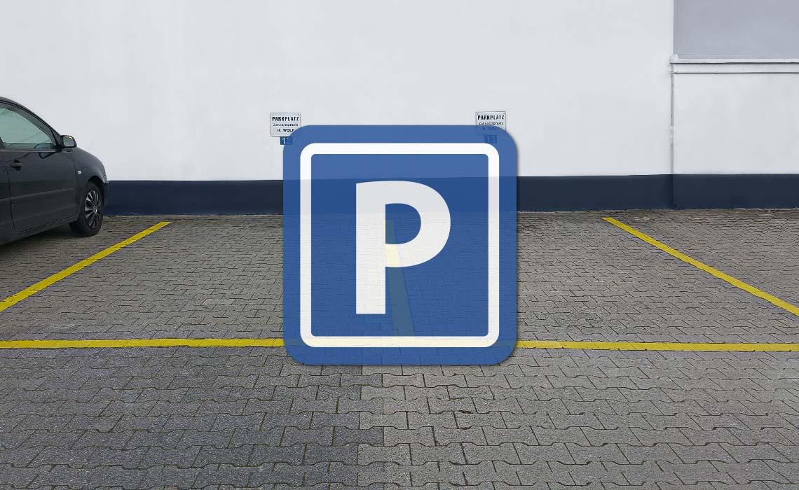 kostenlose Parkplätze für Patienten